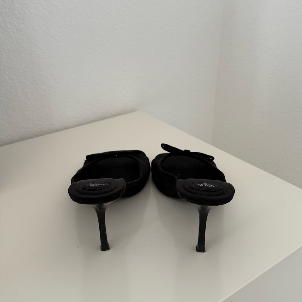 zara black mini heels - Picture 5 of 6